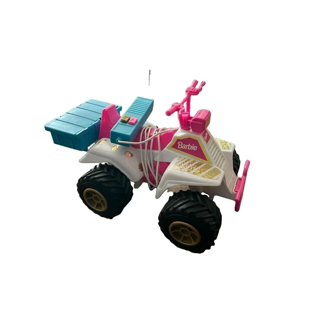 1996 Sparkle Beach Barbie Wire-controlled Sun Rider ATV by RadioShack/Tandy Corp
